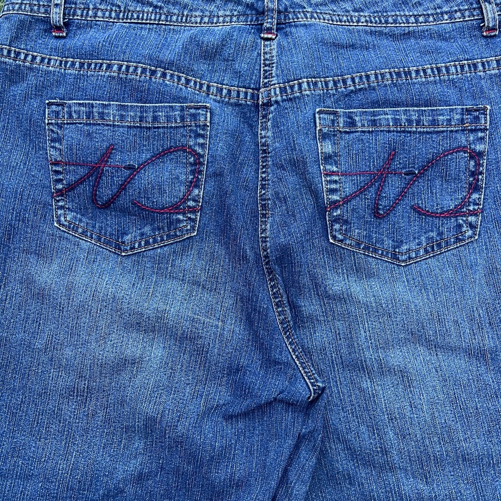 Y2K Blue Denim Jorts - Picture 5 of 6